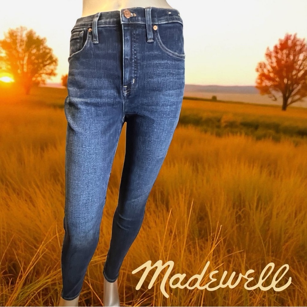 MADEWELL 10" High-Rise Skinny Jeans Sz 26 - Picture 14 of 14